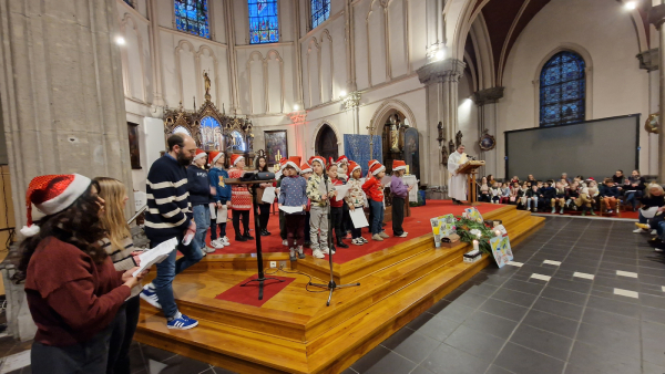 Célébration et marché de Noël de l'école Saint Jean Baptiste à Roubaix